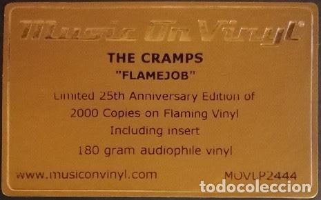 Discos de vinilo: CRAMPS, THE - FLAMEJOB - Foto 3