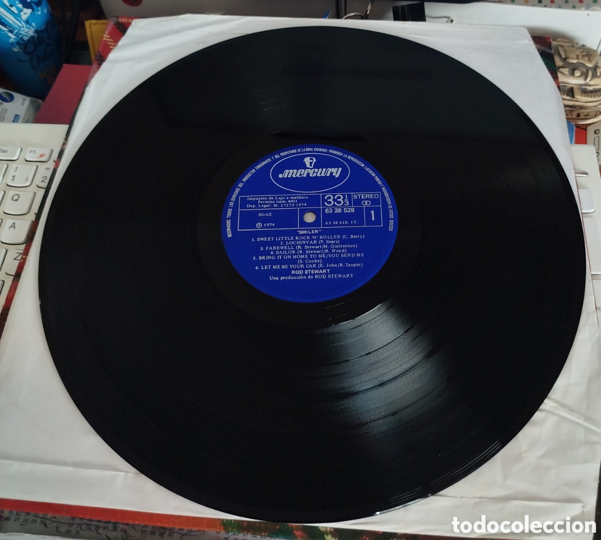 Discos de vinilo: Rod Stewart &ndash; Smiler - Foto 2