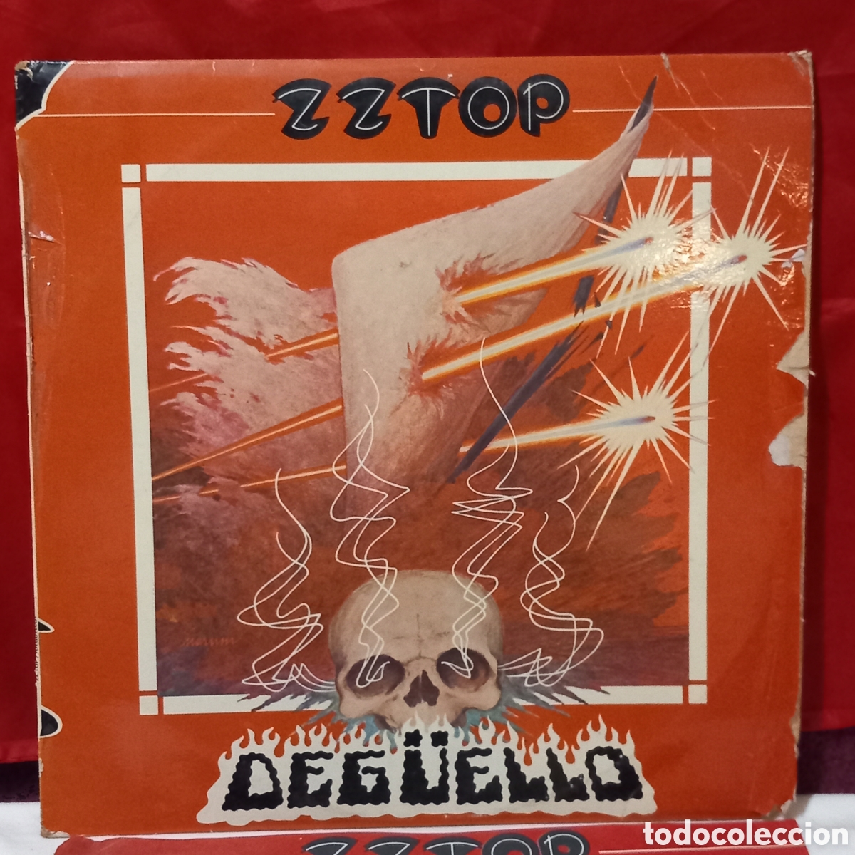 Discos de vinilo: LP ZZTOP-DEG&Uuml;ELLO+CONTIENE INSERTO(1979 SPAIN)VINILO EXCELENTE ESTADO