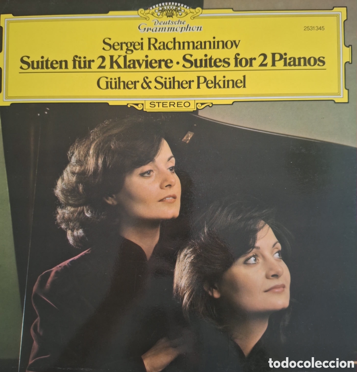 Discos de vinilo: Suiten f&uuml;r 2 Klaviere. Rachmaninov