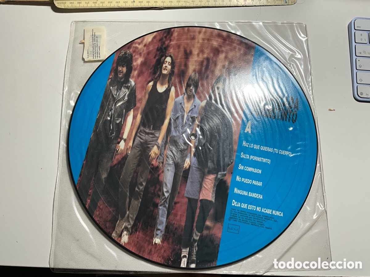 Discos de vinilo: BARRICADA PORINSTINTO