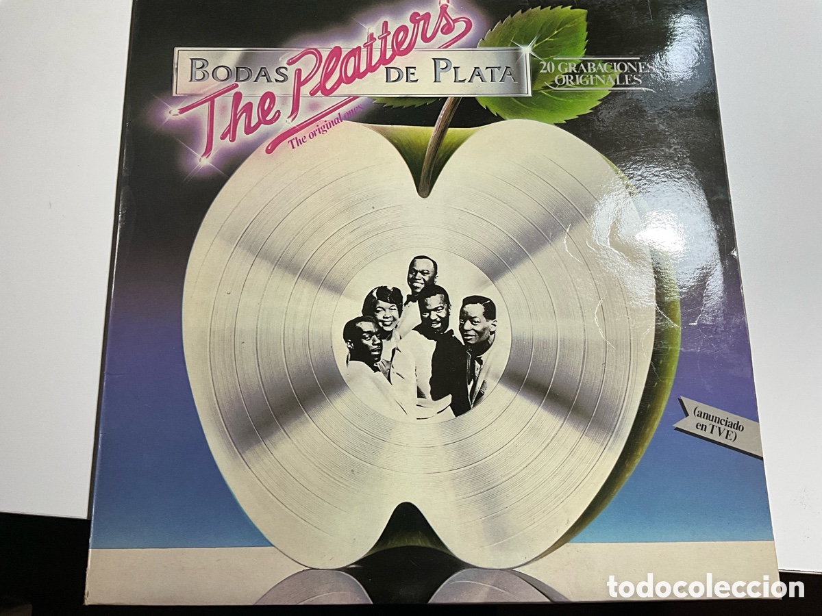 Discos de vinilo: THE PLATTERS. BODAS DE PLATA