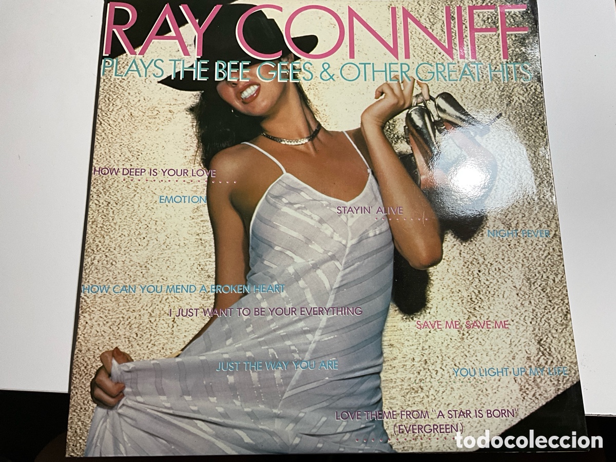 Discos de vinilo: RAY CONNIFF. PLAYS THE BEE GEES