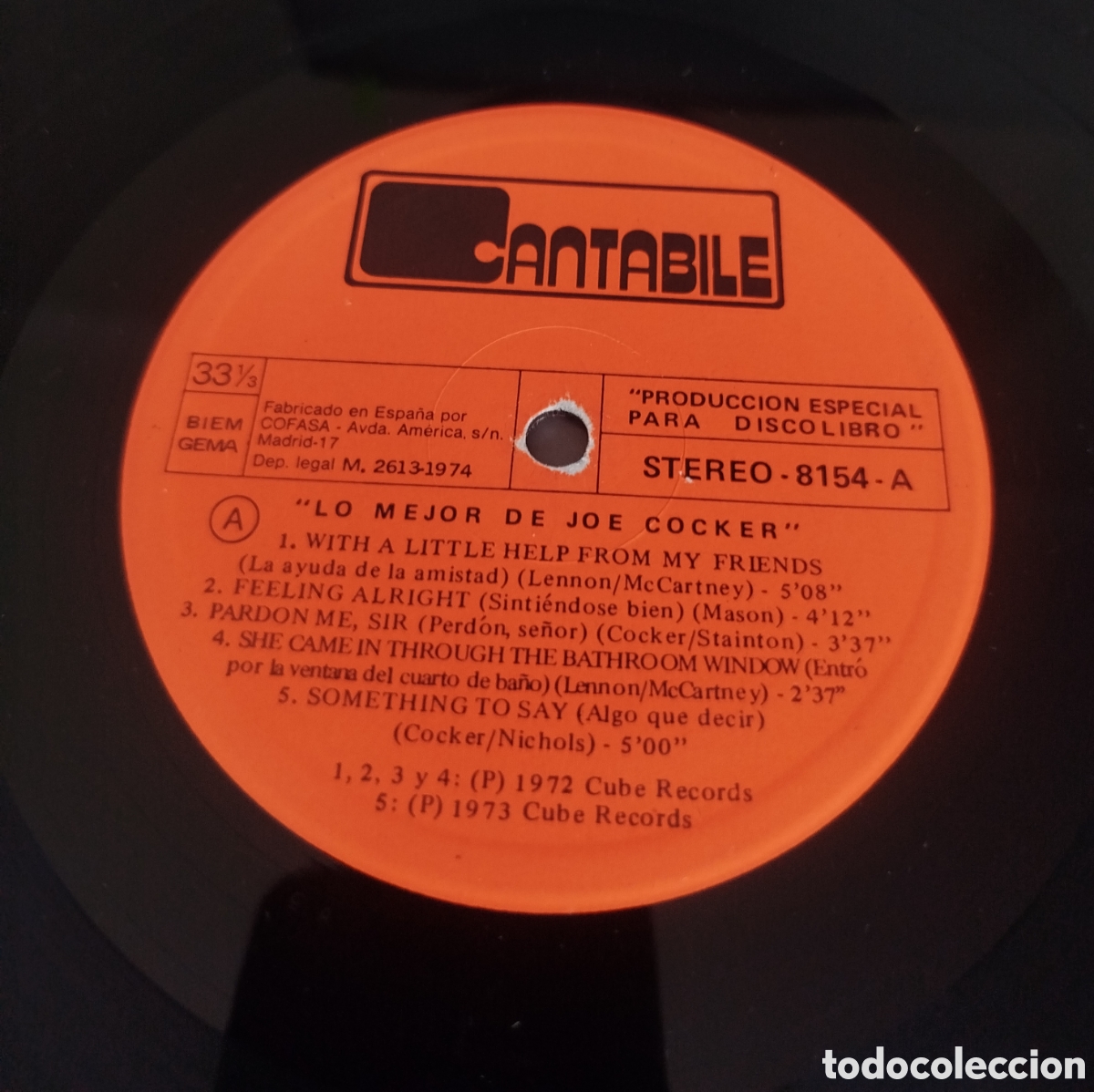 Discos de vinilo: Joe Cocker - Lo mejor de Joe Cocker - Foto 3