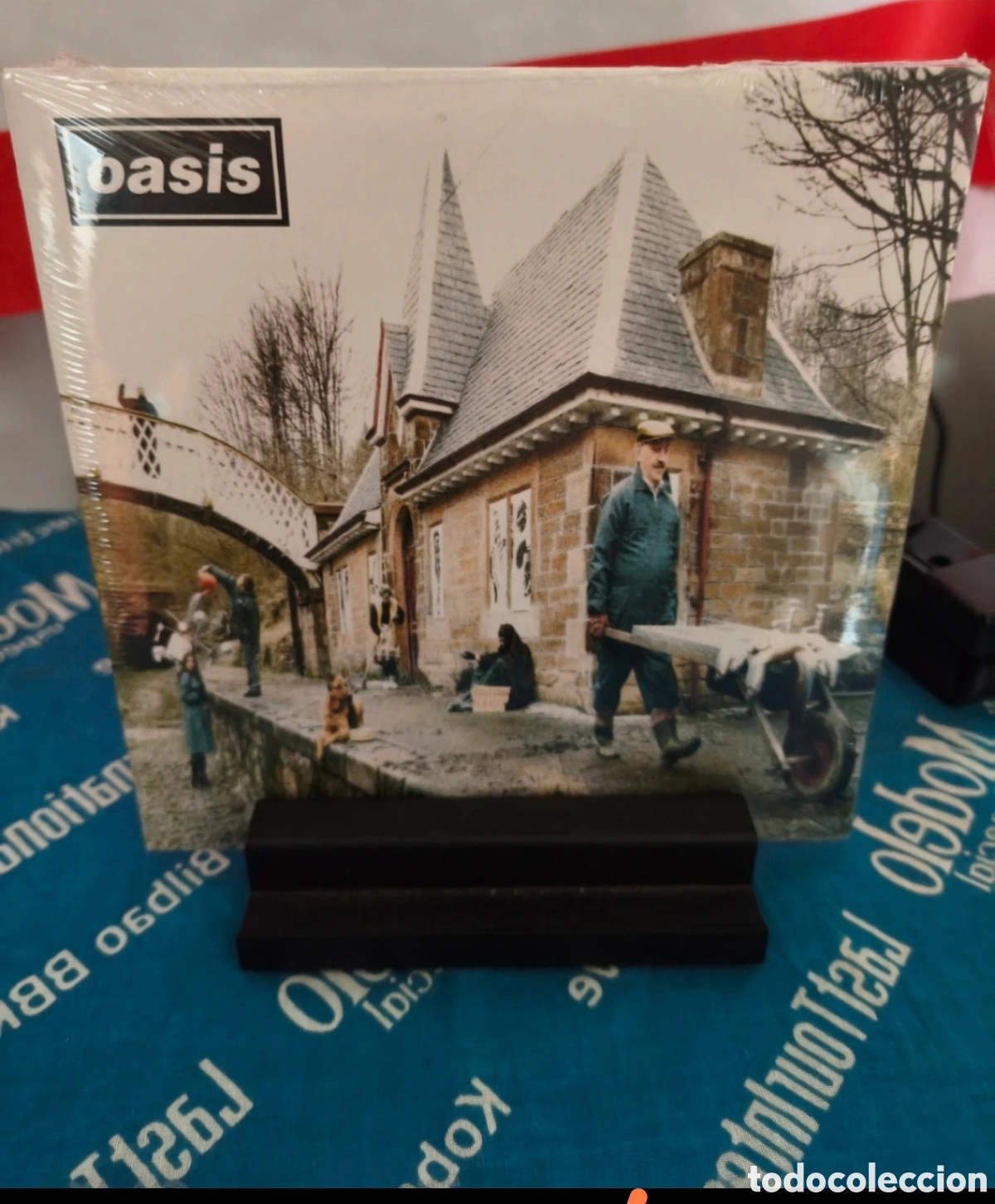 Discos de vinilo: Oasis: Some Might Say Sellado 7&rdquo; 45rpm color Perla Sellado