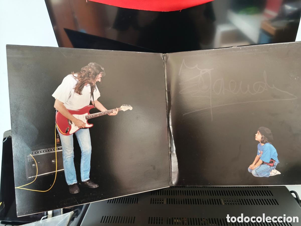 Discos de vinilo: Rosendo: Jugar Al Gua Lp 1988 - Foto 3