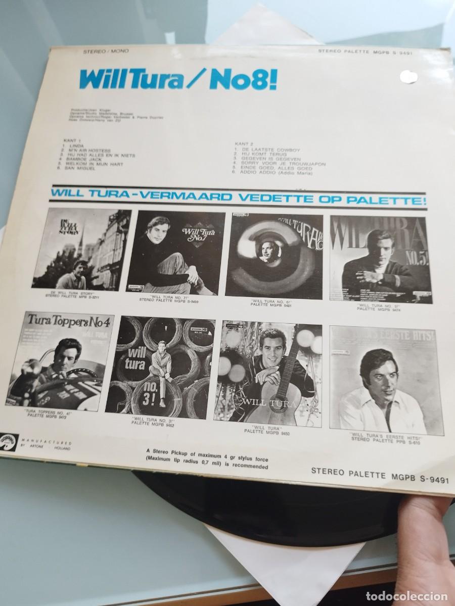 Discos de vinilo: Will Tura &ndash; No8!. Vinilo lp - Foto 3