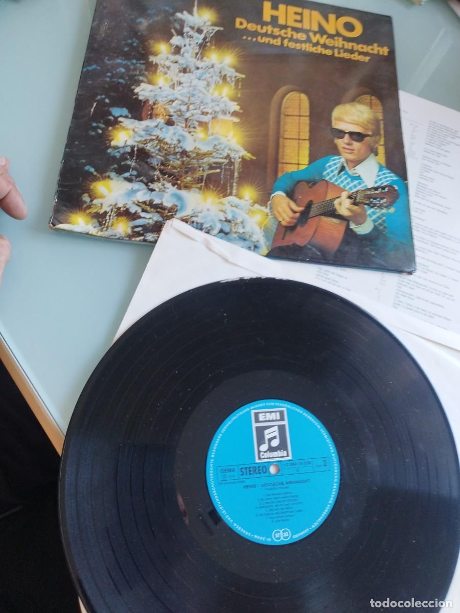 Discos de vinilo: Heino &ndash;Navidad alemana... y canciones festivas!. Vinilo lp. Carpeta desplegable con Bel&eacute;n tridimensi