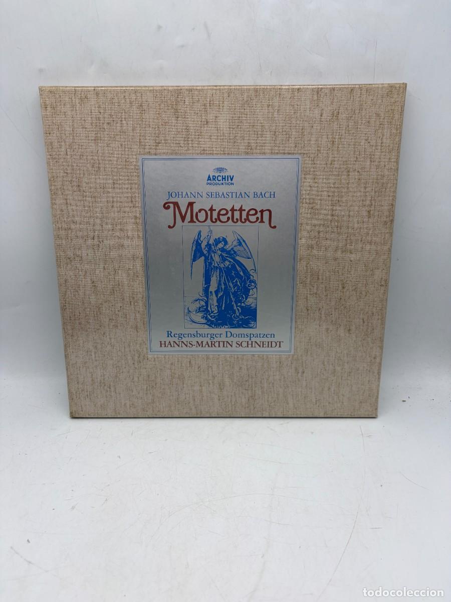 Discos de vinilo: LP &ndash; J. S. BACH &ndash; MOTETTEN &ndash; ARCHIV PRODUKTION &ndash; PRECINTADO