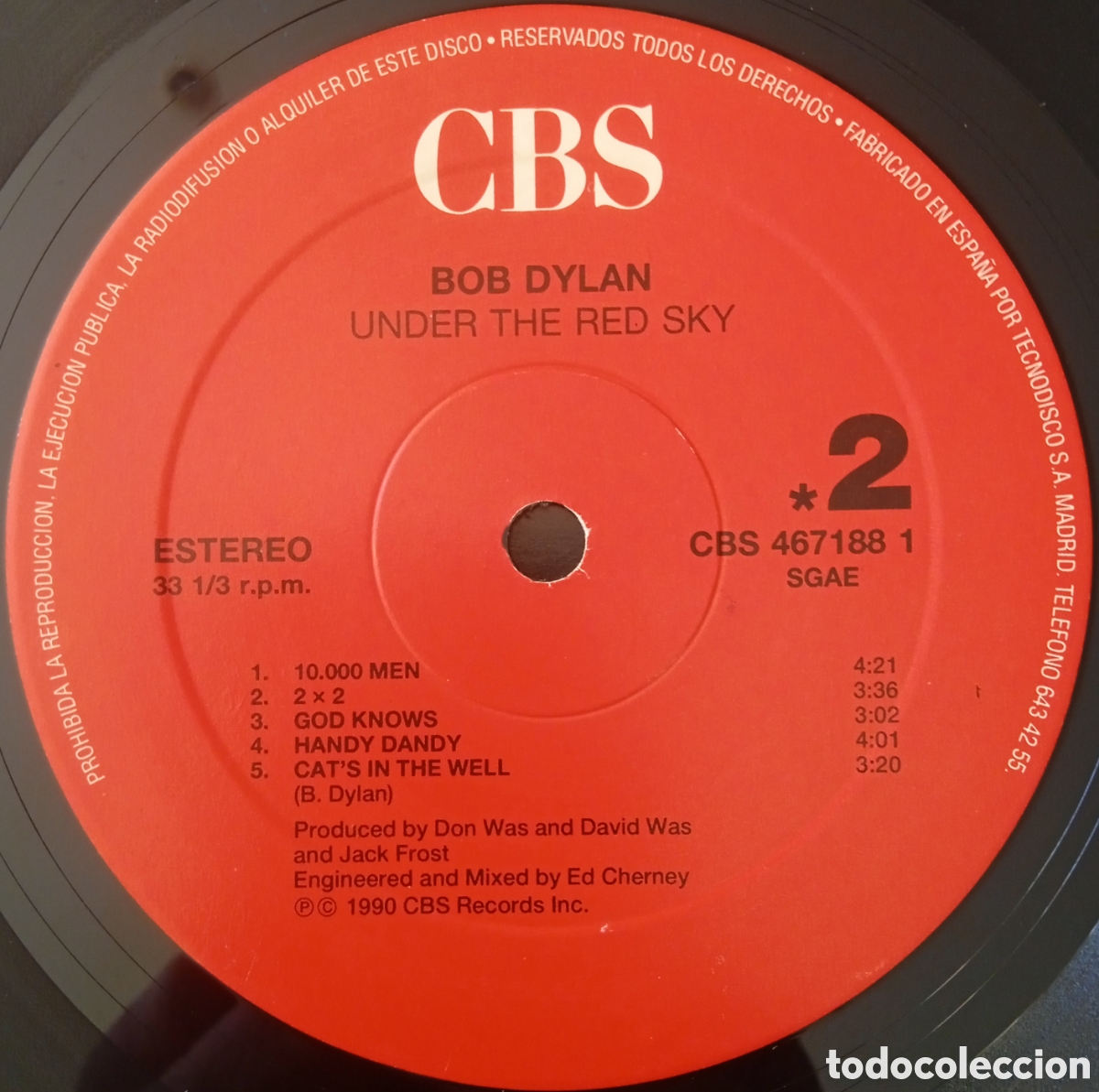 Discos de vinilo: Disco de vinilo Bob Dylan - Foto 6