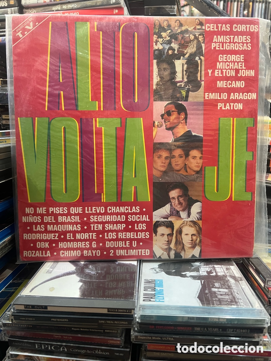 Discos de vinilo: Alto voltaje Varios artistas
