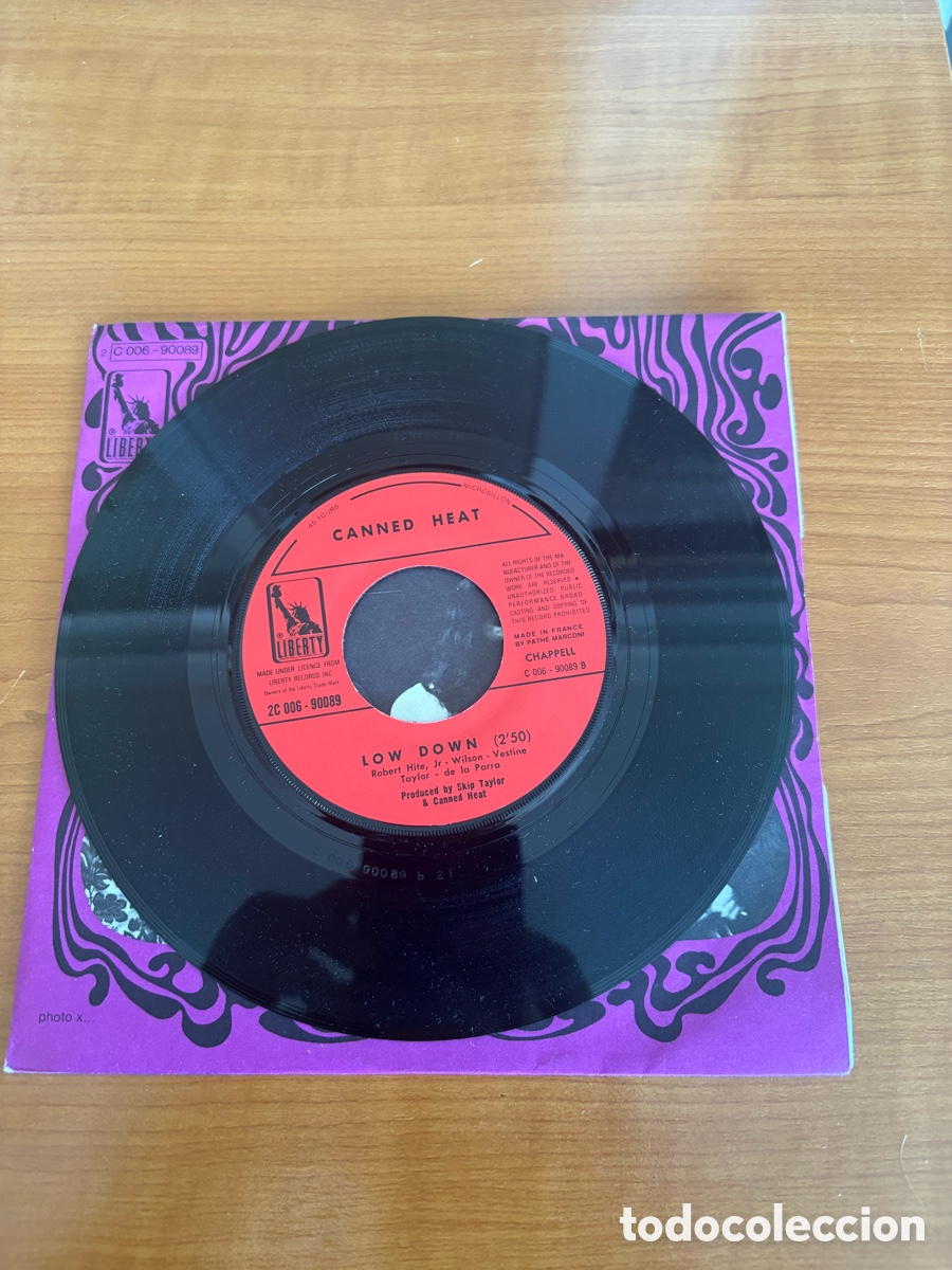 Discos de vinilo: Cannes Heat - Time Was - Foto 3