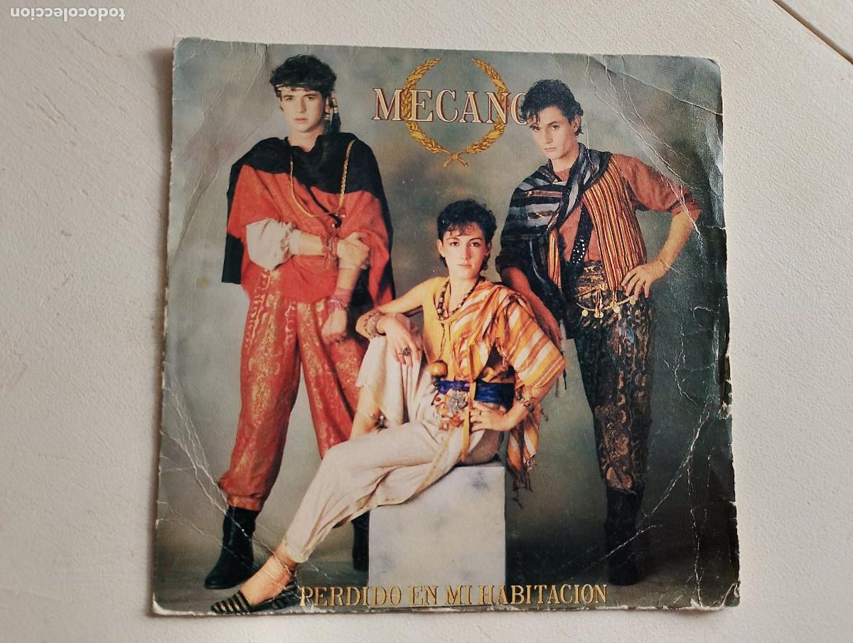Discos de vinilo: Mecano &ndash; Perdido En Mi Habitaci&oacute;n, 1981 - Foto 4