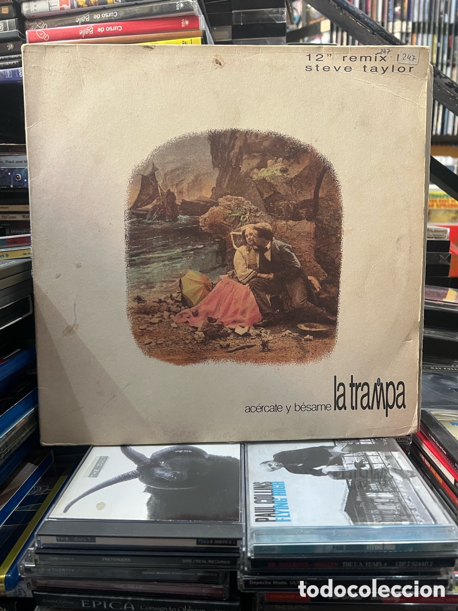 Discos de vinilo: Ac&eacute;rcate y b&eacute;same La trampa
