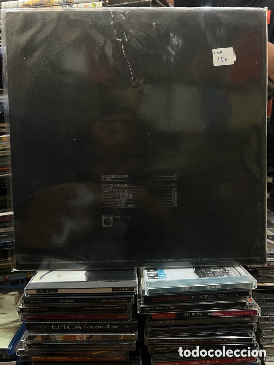 Discos de vinilo: Joan Manuel Serrat Miguel Hern&aacute;ndez - Foto 2