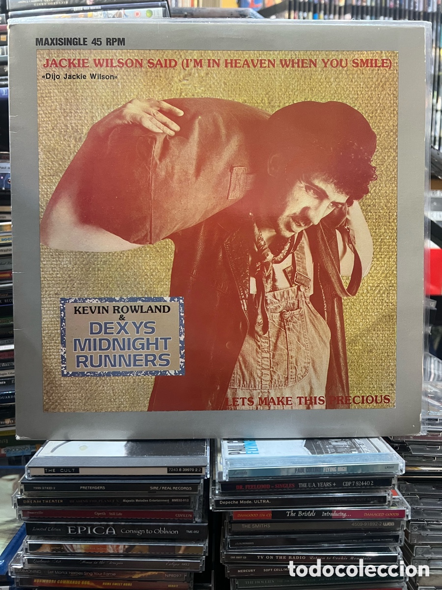 Discos de vinilo: Jackie Wilson Said (I&rsquo;m in heaven when you smile) Kevin Rowland & Dexys Midnight Runners