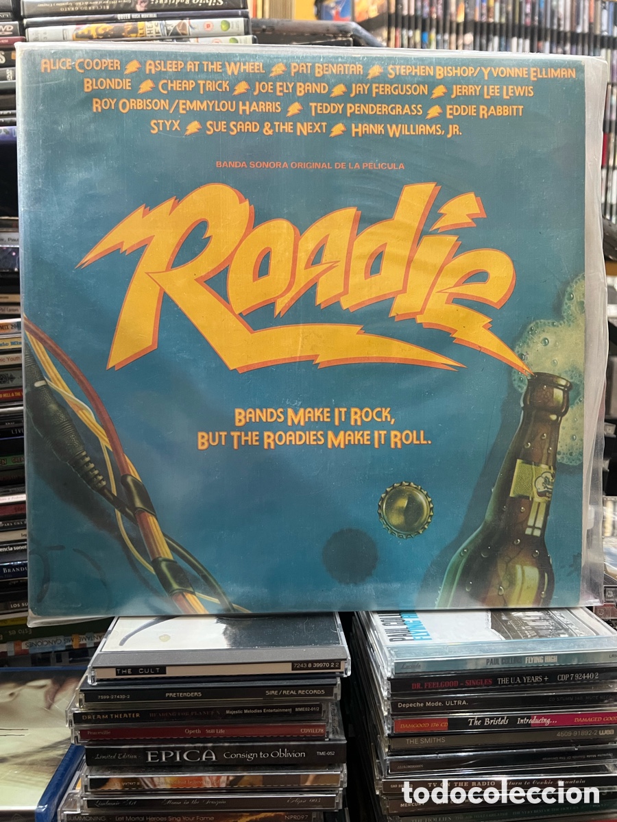 Discos de vinilo: Roadie Banda sonora original de la pel&iacute;cula