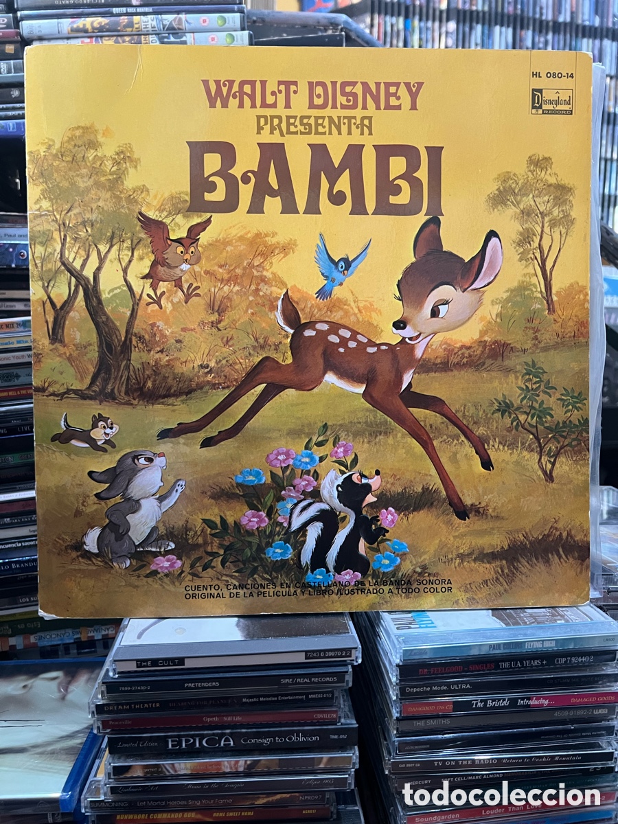 Discos de vinilo: Walt Disney presenta Bambi