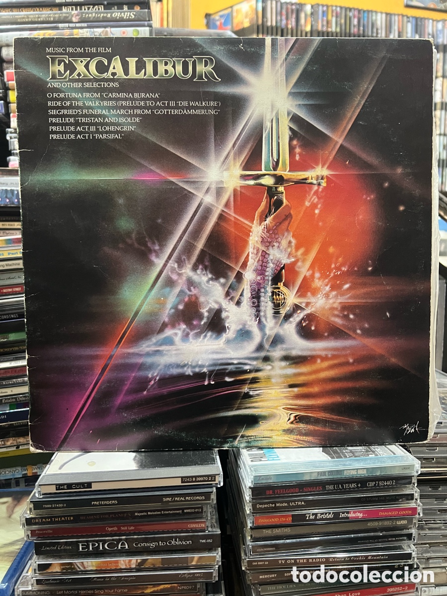 Discos de vinilo: Music from The film Excalibur and other sections