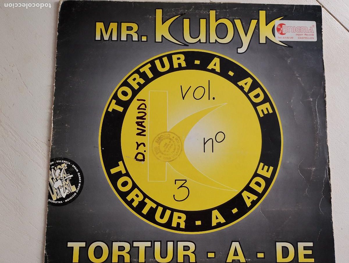 Discos de vinilo: Mr. Kubyk &lrm;&ndash; Tortur-A-De, 1995,Electronic, Techno, Makina
