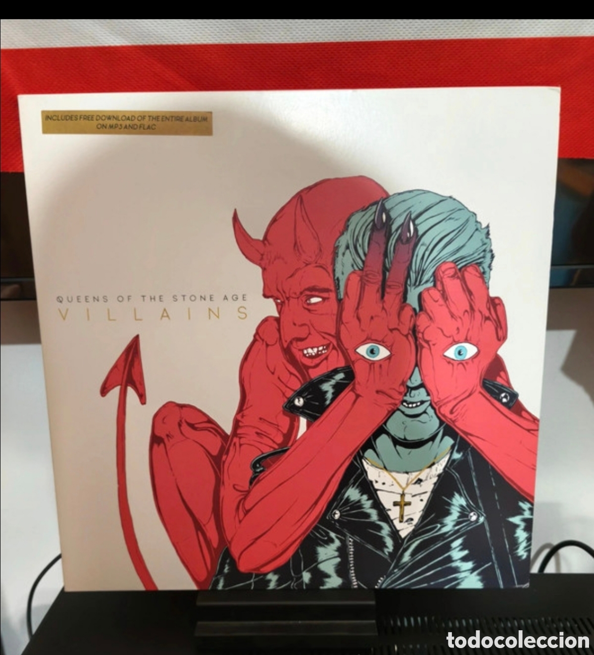 Vinyl records: Queens Of the Stone age: Villains 2 LPS