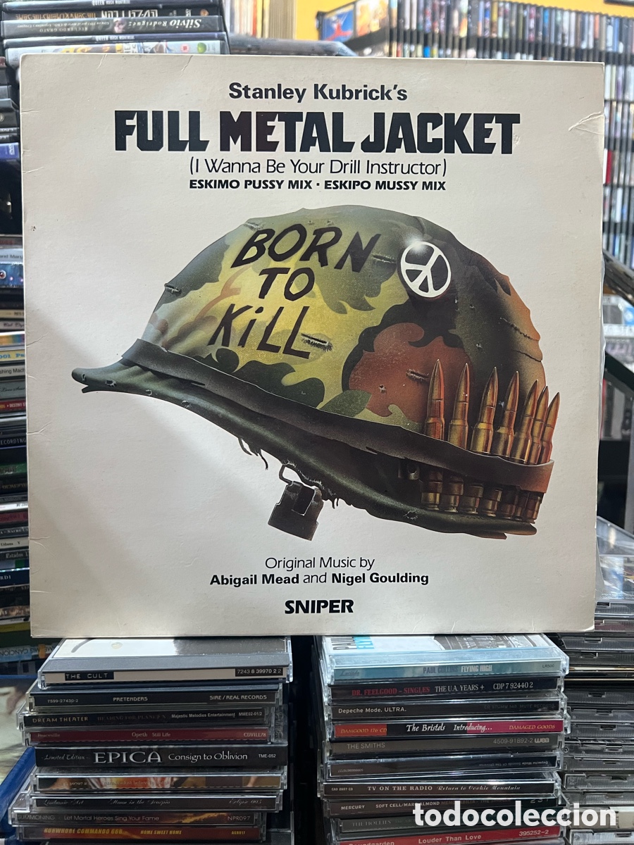 Discos de vinilo: Stanley Kubrick&rsquo;s Full metal Jacket (I Wanna be your drill instructor)