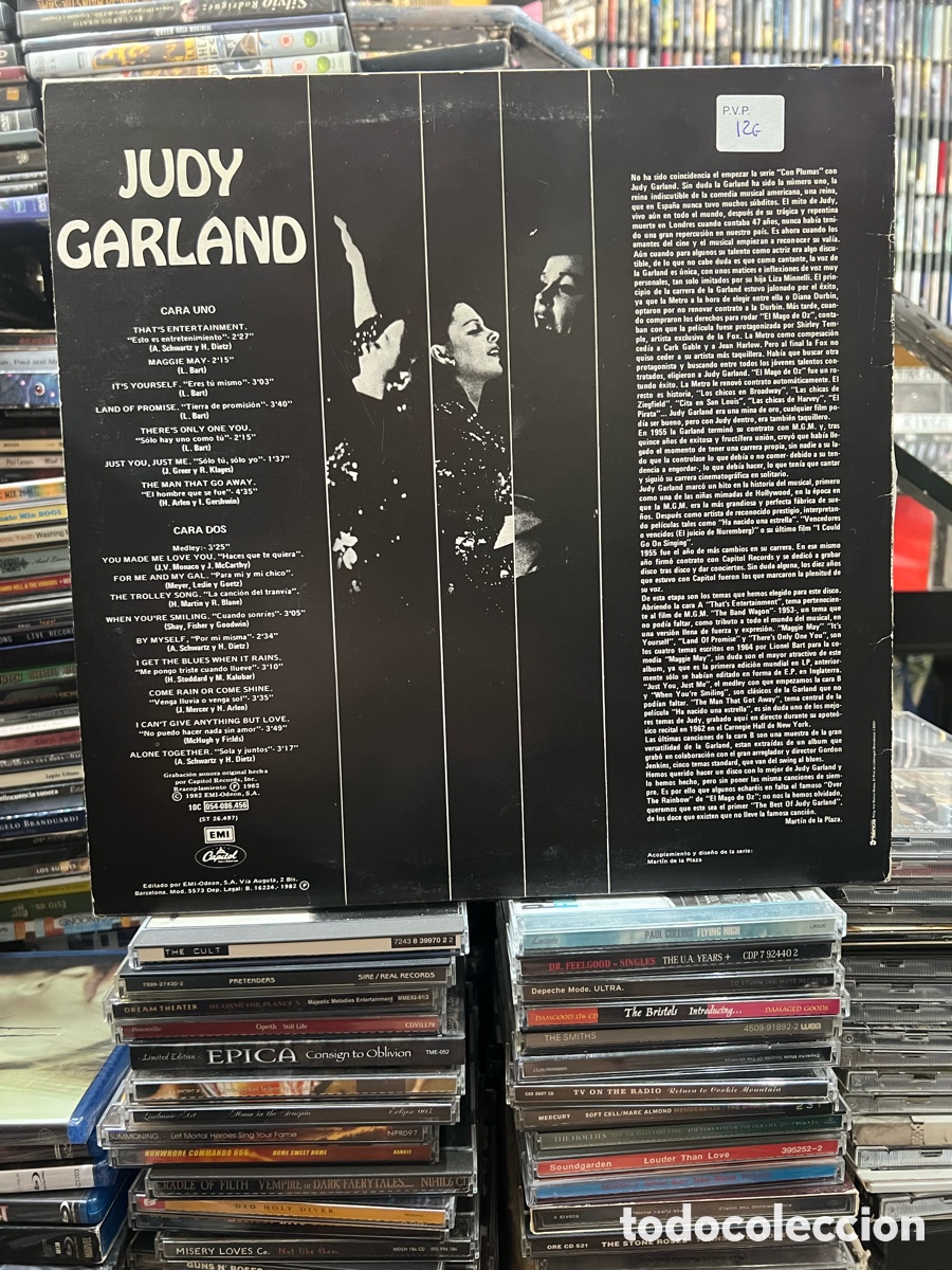 Discos de vinilo: Judy Garland Con plumas - Foto 2