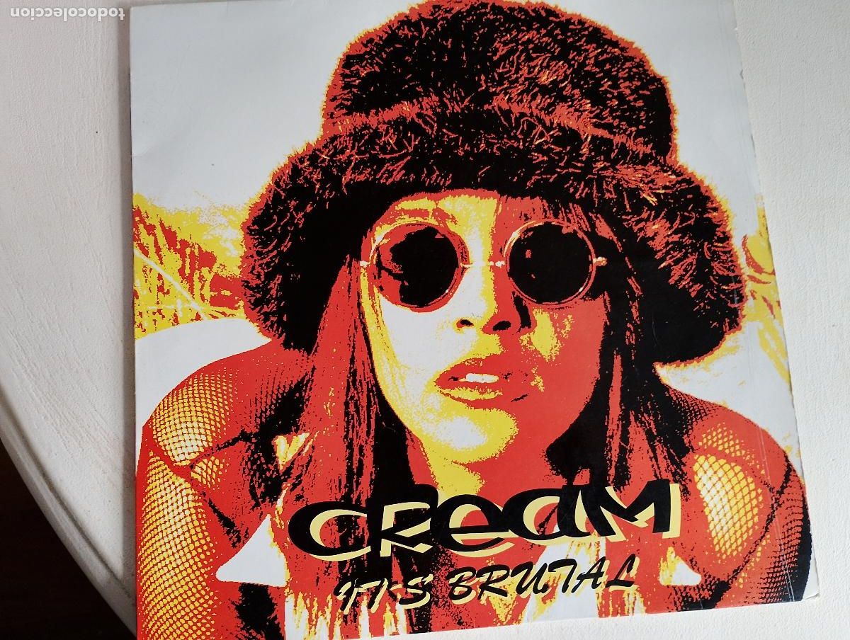 Discos de vinilo: Cream&ndash; It's Brutal,1994, Electronic,Makina, Progressive House