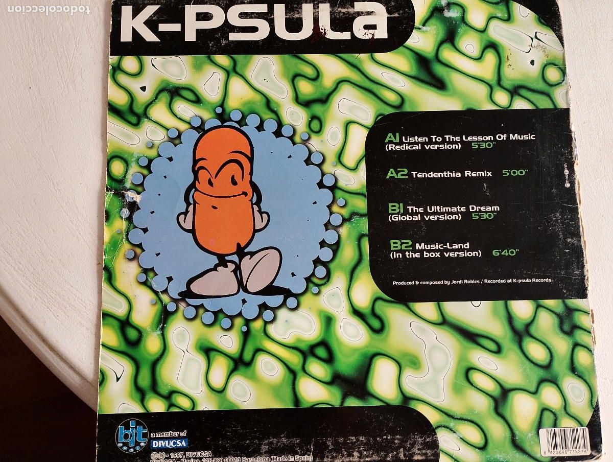 Discos de vinilo: K-Psula &ndash; Final E.P. 1997, Electronic, Makina, Hard Trance - Foto 2