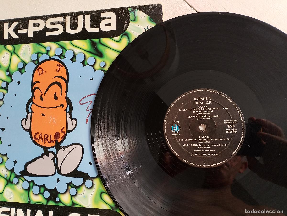 Discos de vinilo: K-Psula &ndash; Final E.P. 1997, Electronic, Makina, Hard Trance - Foto 4