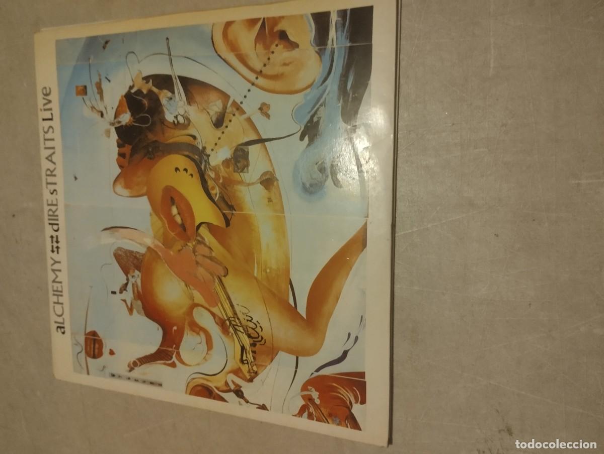 Discos de vinilo: DIRE STRAITS DOBLE LP ALCHEMY ESP.1984 PORTADA ABIERTA