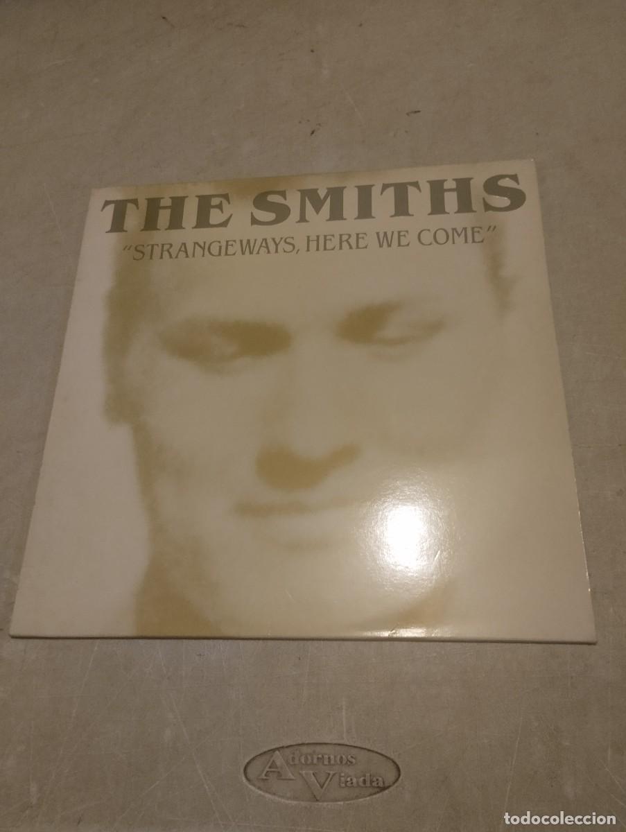 Discos de vinilo: THE SMITHS LP STRANGEWAYS HERE WE COME ESP.1987 ENCARTE LETRAS