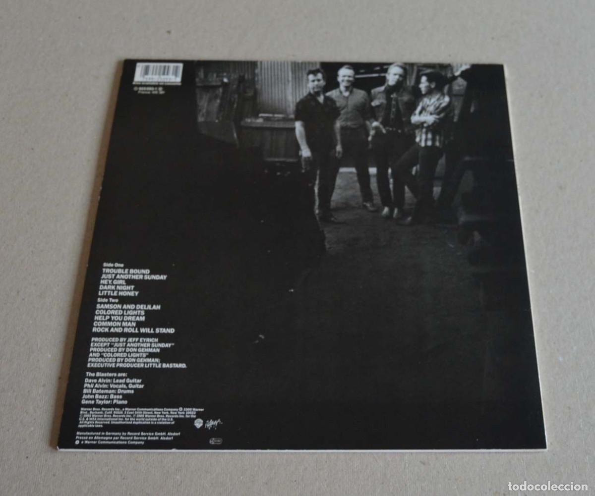 Discos de vinilo: THE BLASTERS - HARD LINE - Foto 2