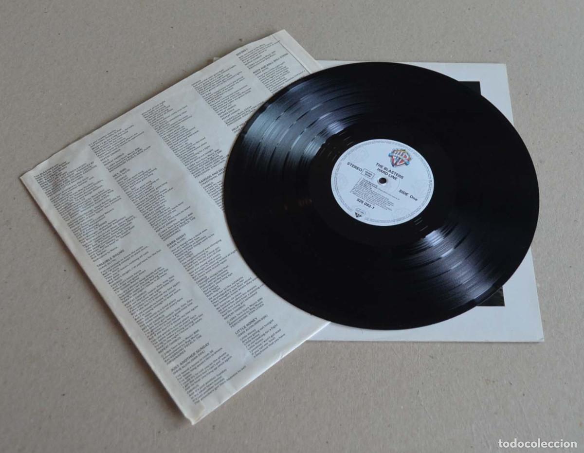 Discos de vinilo: THE BLASTERS - HARD LINE - Foto 3