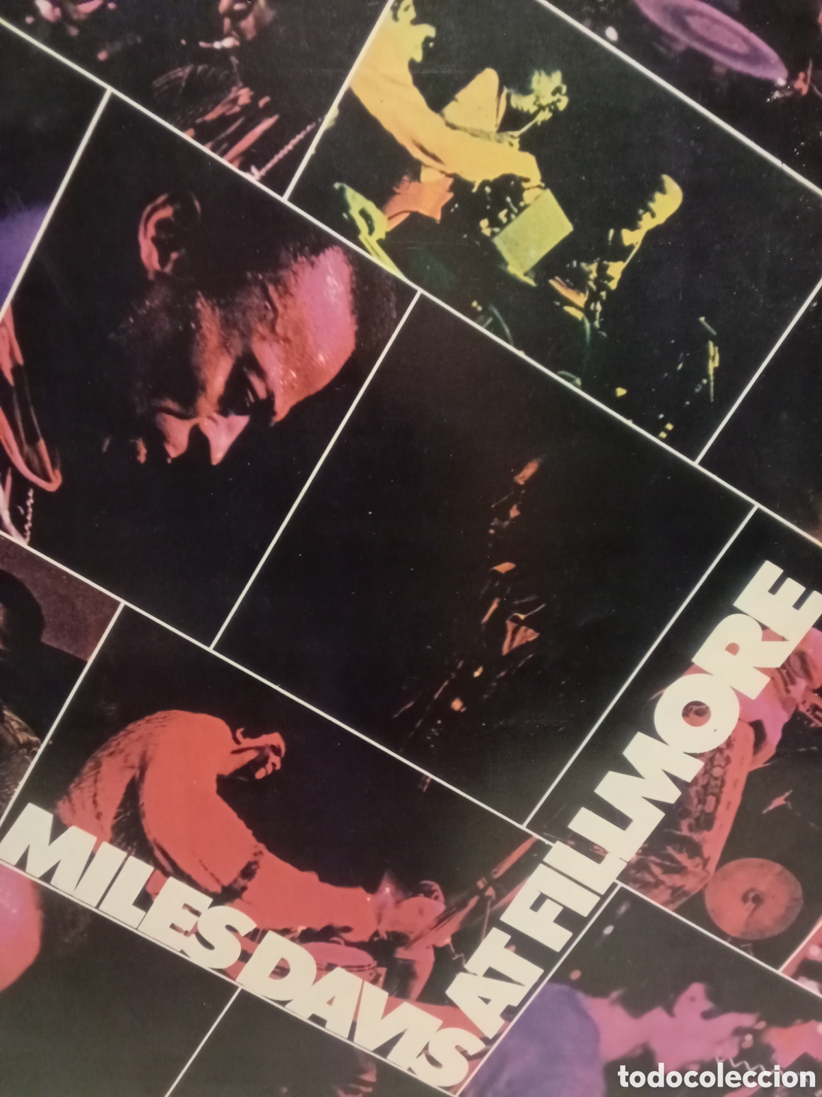 Discos de vinilo: MILES DAVIS &rdquo;At Fillmore &rdquo; Original CBS 1971 .Copia Italy.Muy buen estado.Lp dobl