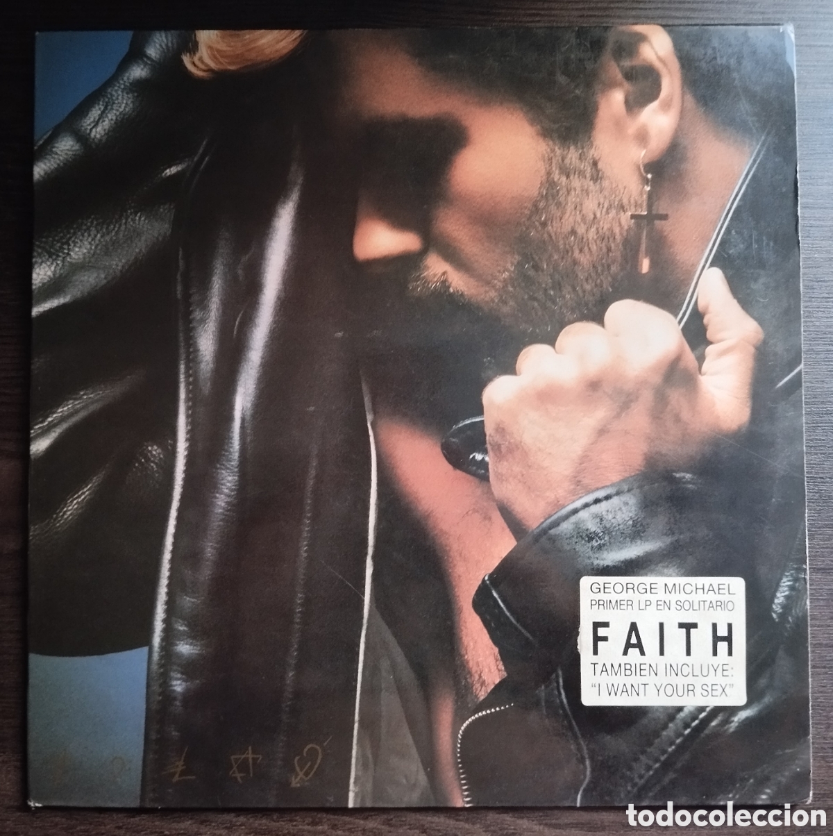 Discos de vinilo: George Michael - Faith. LP (&Eacute;poca, 1987 Spain)