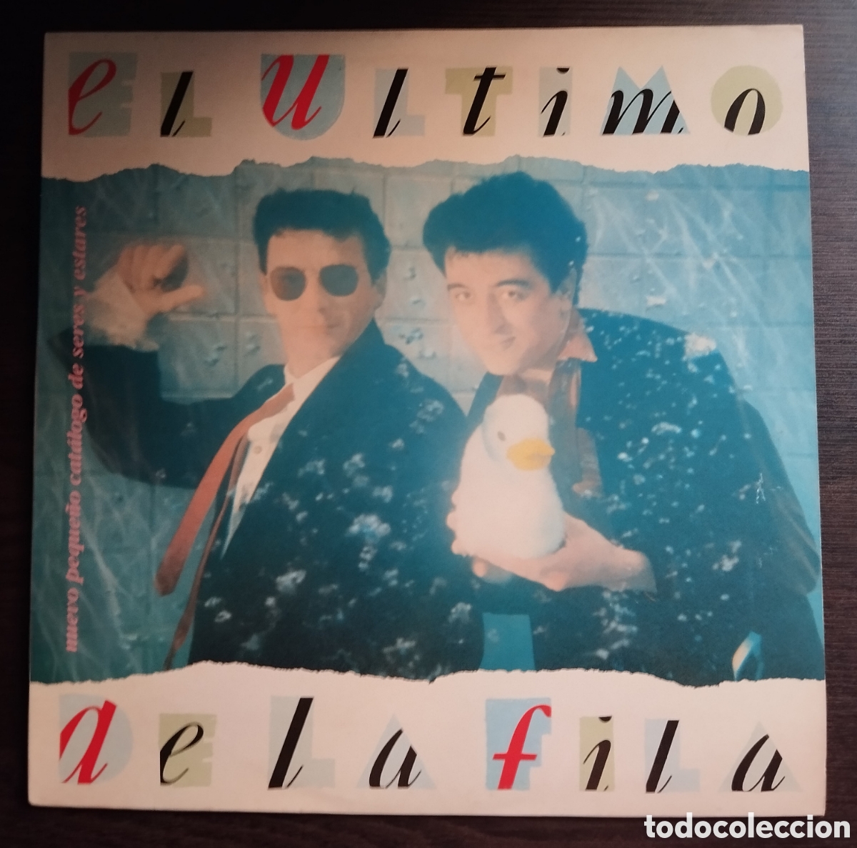 Discos de vinilo: El Ultimo De La Fila - Nuevo Peque&ntilde;o Cat&aacute;logo De Seres Y Estares LP (EMI, 1990 Spain)