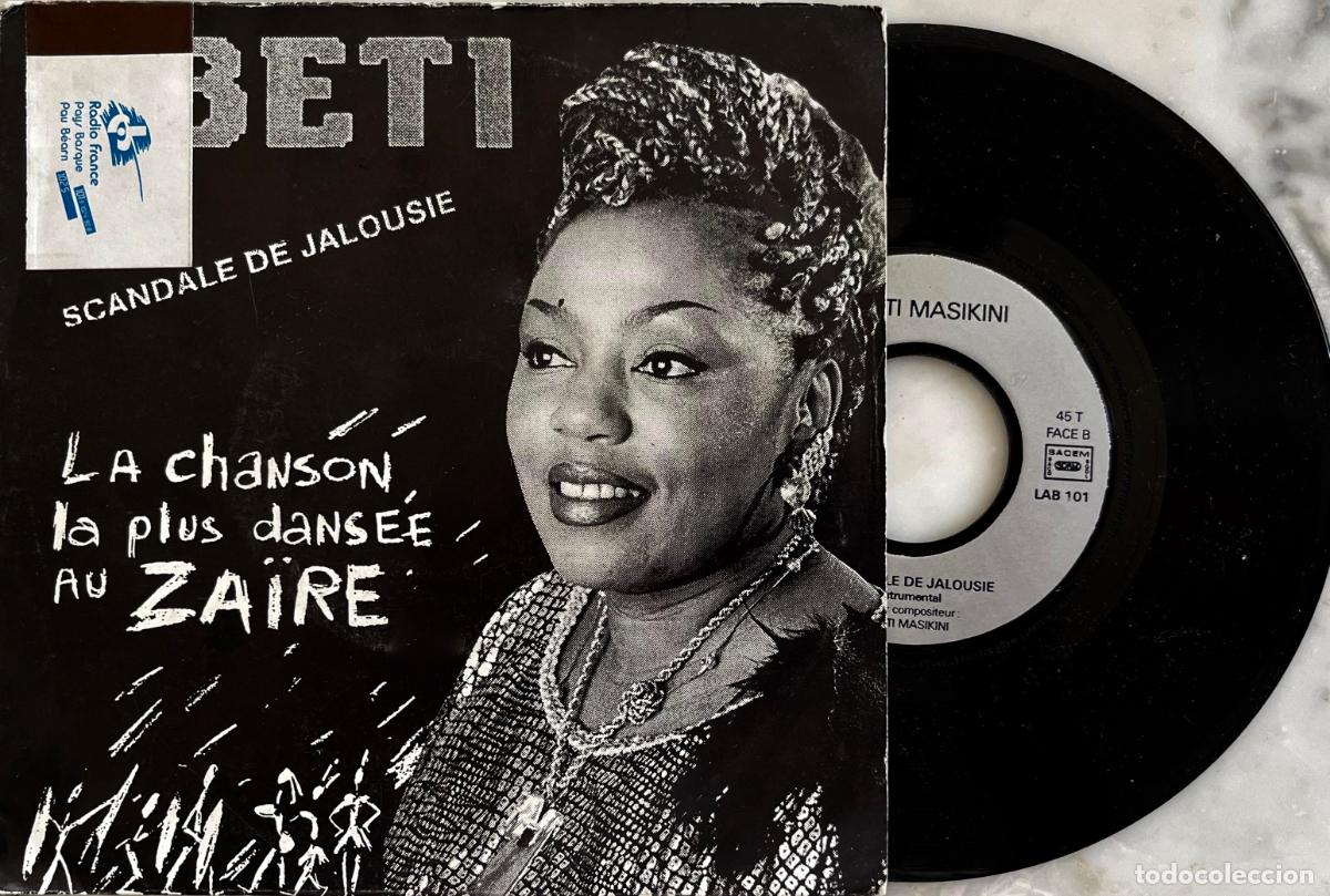 Discos de vinilo: ABETI MASIKINI. SCANDALE DE JALOUSIE. SINGLE ORIGINAL FRANCIA