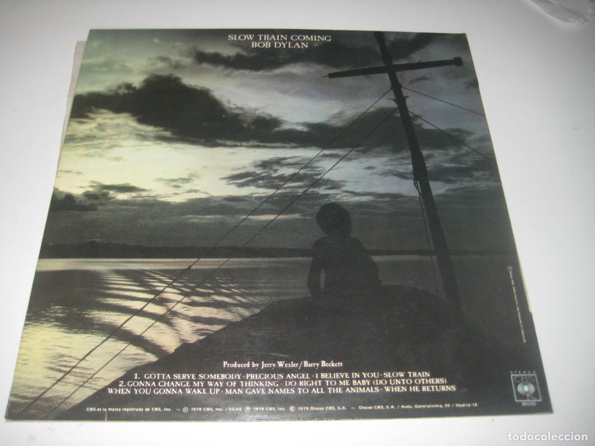 Discos de vinilo: Bob Dylan - Slow train coming LP - Foto 2