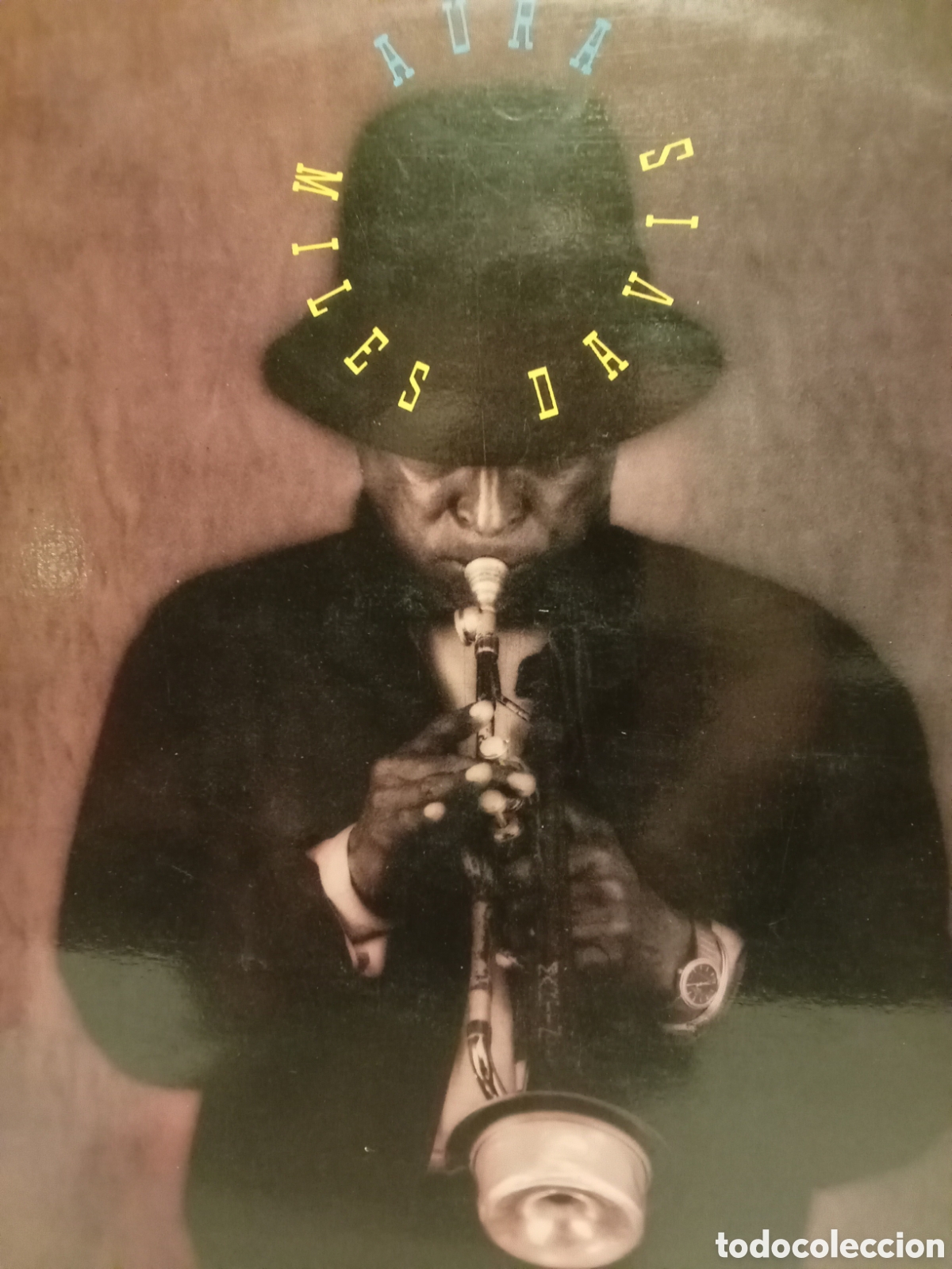 Discos de vinilo: MILES DAVIS 1989 &rdquo; AURA&rdquo; Original CBS.Spain Doble Lp