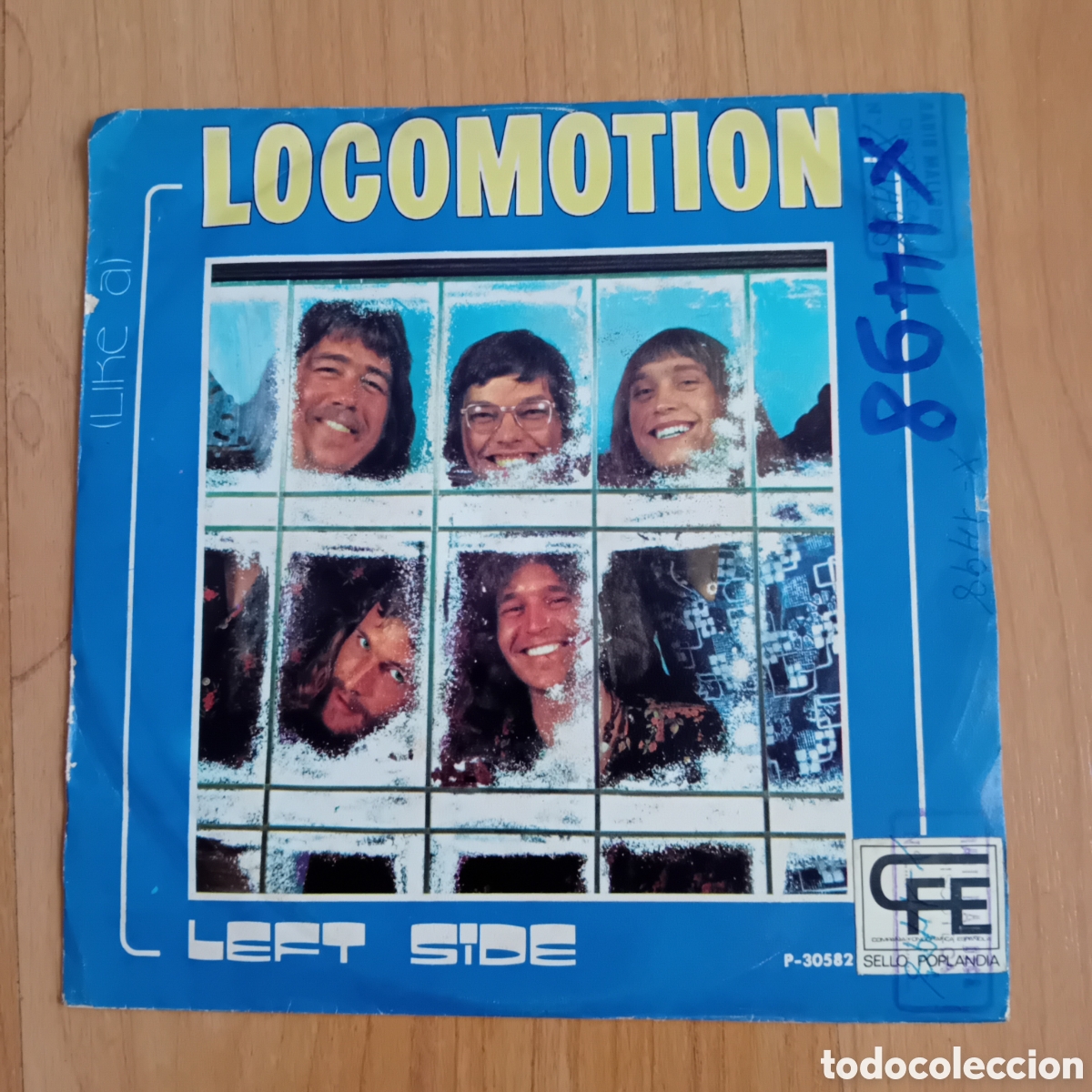 Discos de vinilo: LOCOMOTION. LEFT SIDE.