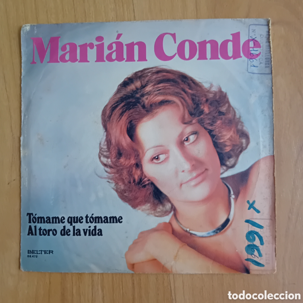 Discos de vinilo: MARIAN CONDE. TOMAME QUE TOMAME