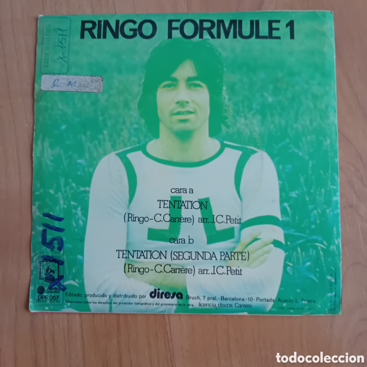 Discos de vinilo: RINGO FORMULE 1. TENTATION - Foto 2