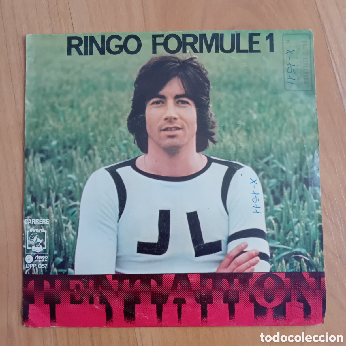 Discos de vinilo: RINGO FORMULE 1. TENTATION