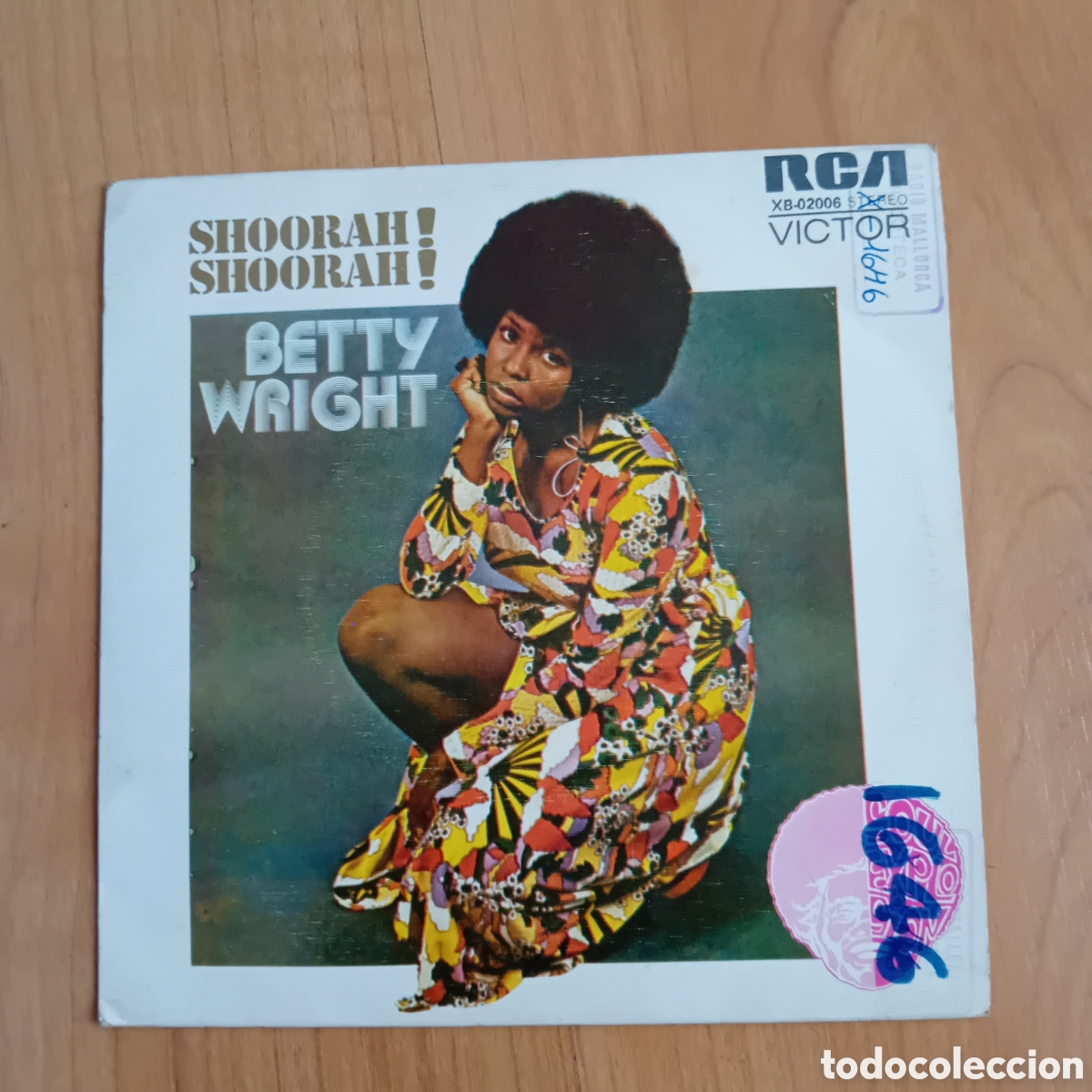 Discos de vinilo: BETTY WRIGHT. SHOORAH SHOORAH