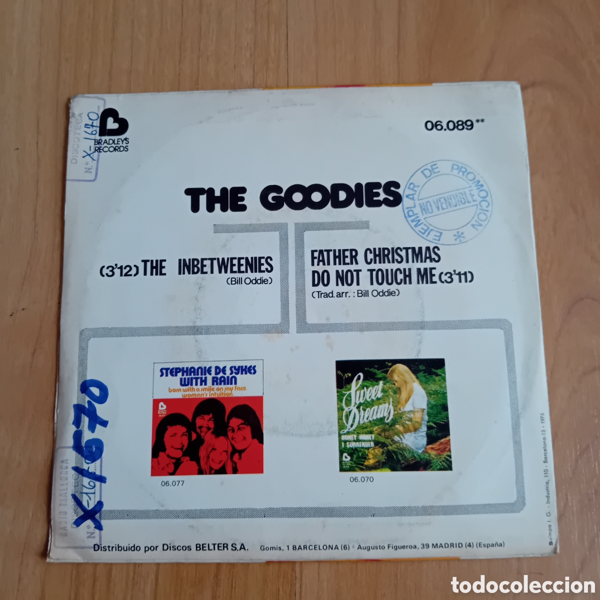 Discos de vinilo: THE GOODIES. THE INBETWEENIES - Foto 2