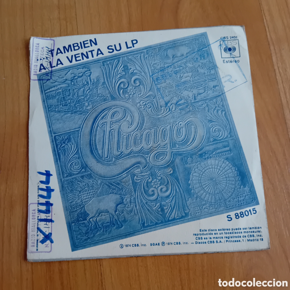 Discos de vinilo: CHICAGO. CALL ON ME. - Foto 2