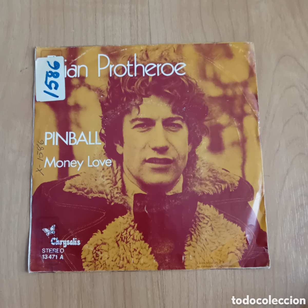 Discos de vinilo: BRIAN PROTHEROE. PINBALL - Foto 2