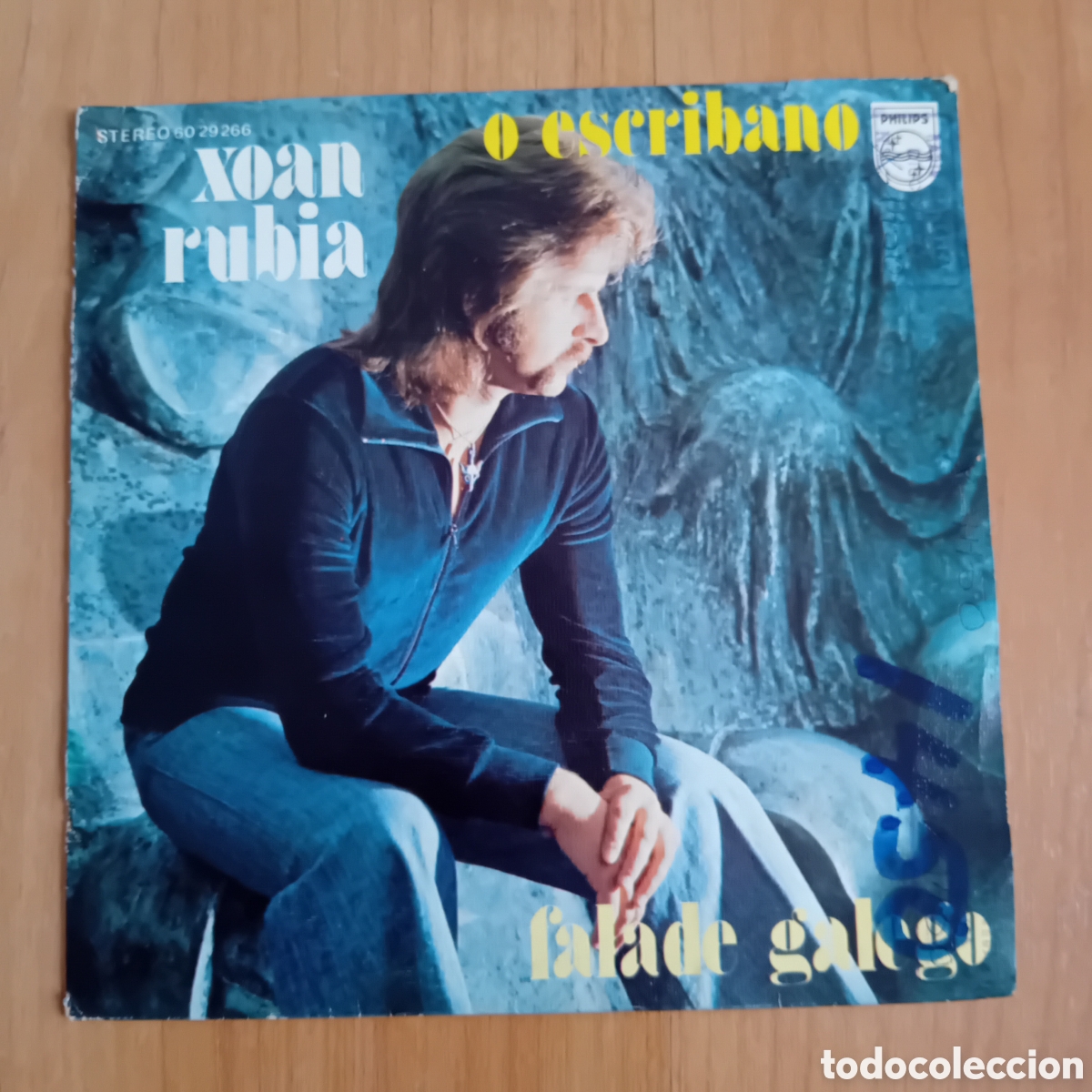 Discos de vinilo: XOAN RUBIA. O ESCRIBANO. FALADE GALEGO