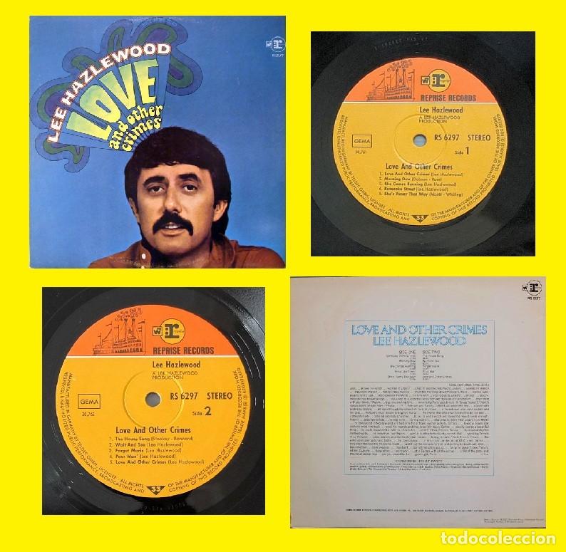 Discos de vinilo: Lee Hazlewood - love and other crimes 1968, RARE psychedelic, ORG EDT, EXC !!